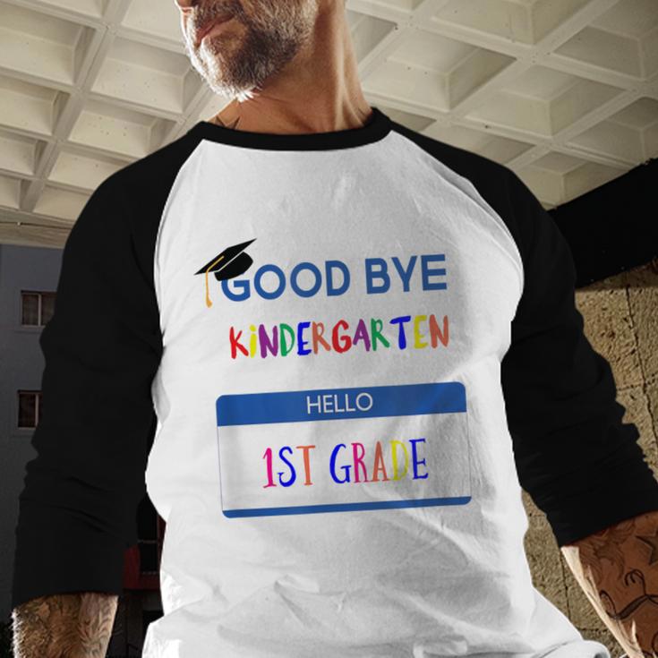 Kindergarten To 1st Grade GraduationShirt Baseball Raglan Shirt