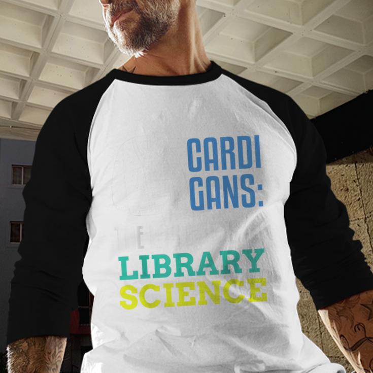 Librarian Library Science Major Masters Degree Graduation Baseball Raglan Shirt