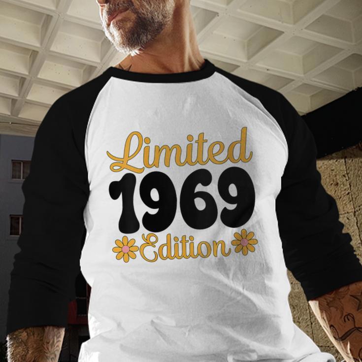 Limited 1969 Edition Retro Nostalgia Art Baseball Raglan Shirt
