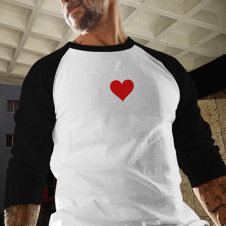 I Love My PreSchool Students Teachers Educators Graduation Baseball Raglan Shirt