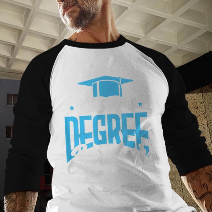 Master's Degree Graduation Masters Degree Survivor Baseball Raglan Shirt