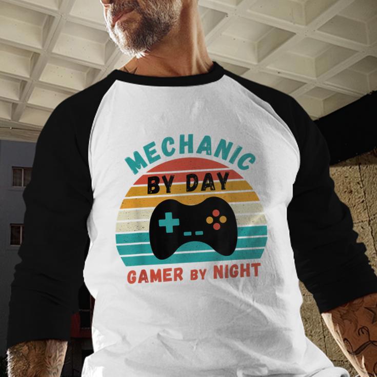 Mechanic Birthday For Graduation Or Christmas Baseball Raglan Shirt