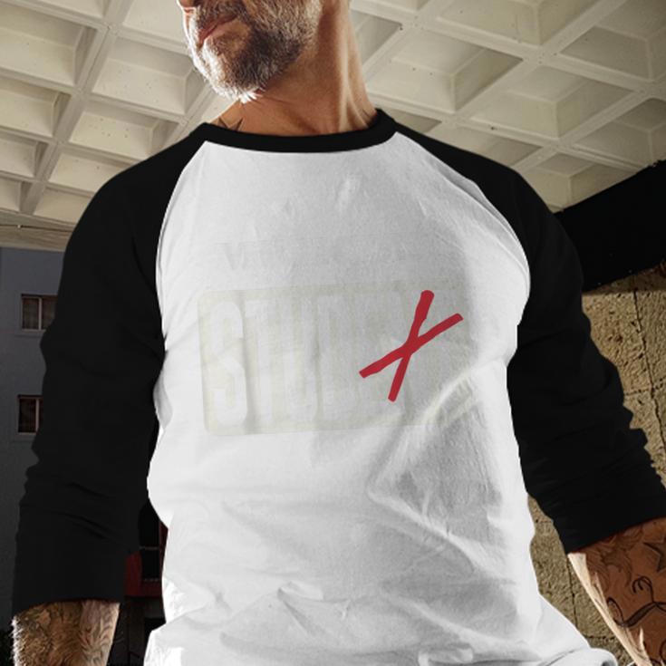MUSICIAN Student Shirt Graduation MUSICIAN Stud Baseball Raglan Shirt