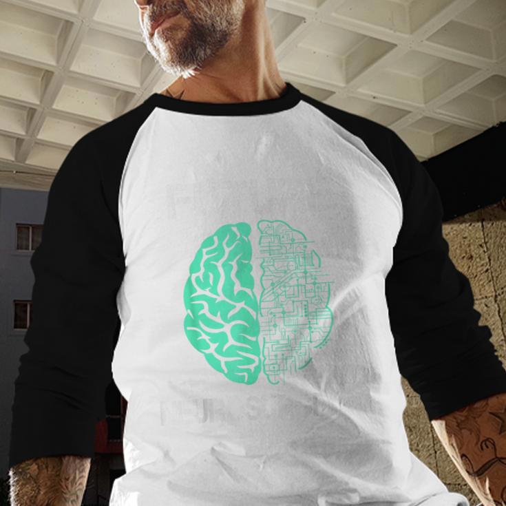 Neuro Surgeon Brain Student Graduation Future Neurosurgeon Baseball Raglan Shirt