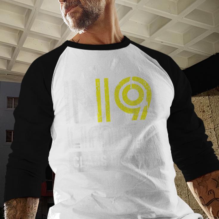 No Limits Class Of 2019 Graduation Vintage Baseball Raglan Shirt