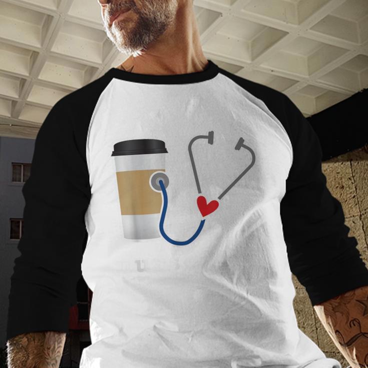 Nurse Life Graphic Nursing School Graduation Baseball Raglan Shirt