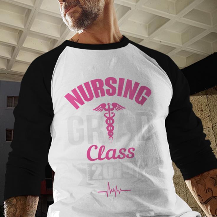 Nursing School Graduation Class Of 2019 RN Student Baseball Raglan Shirt