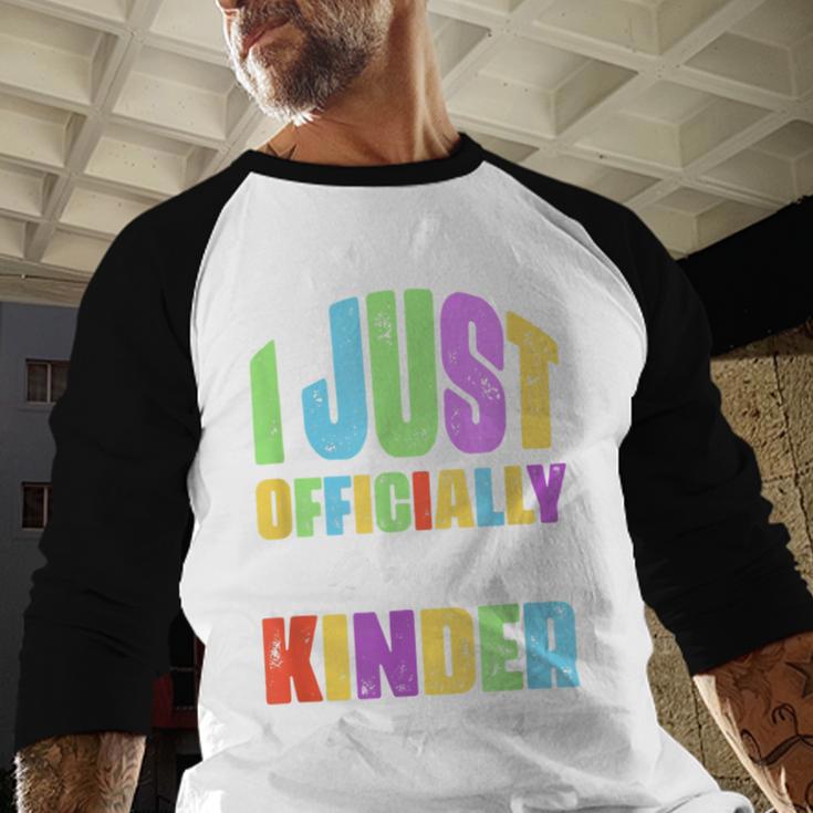 I Officially Graduated Kindergarten Graduation Class Of 2022 Baseball Raglan Shirt