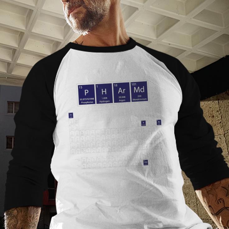 PharmD Pharmacy School Graduation Baseball Raglan Shirt
