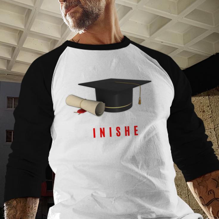 PhD Graduation Celebration For Finished Phd Grad Men Women Baseball Raglan Shirt