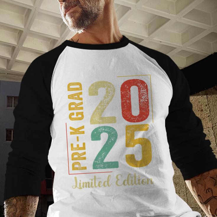 Pre-K Grad 2025 Pre-K Kids Prek Graduation Baseball Raglan Shirt