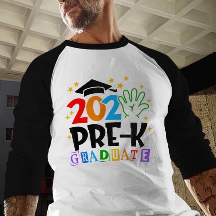 Pre-K Graduate 2025 Preschool Graduation Class Of 2025 Kids Baseball Raglan Shirt