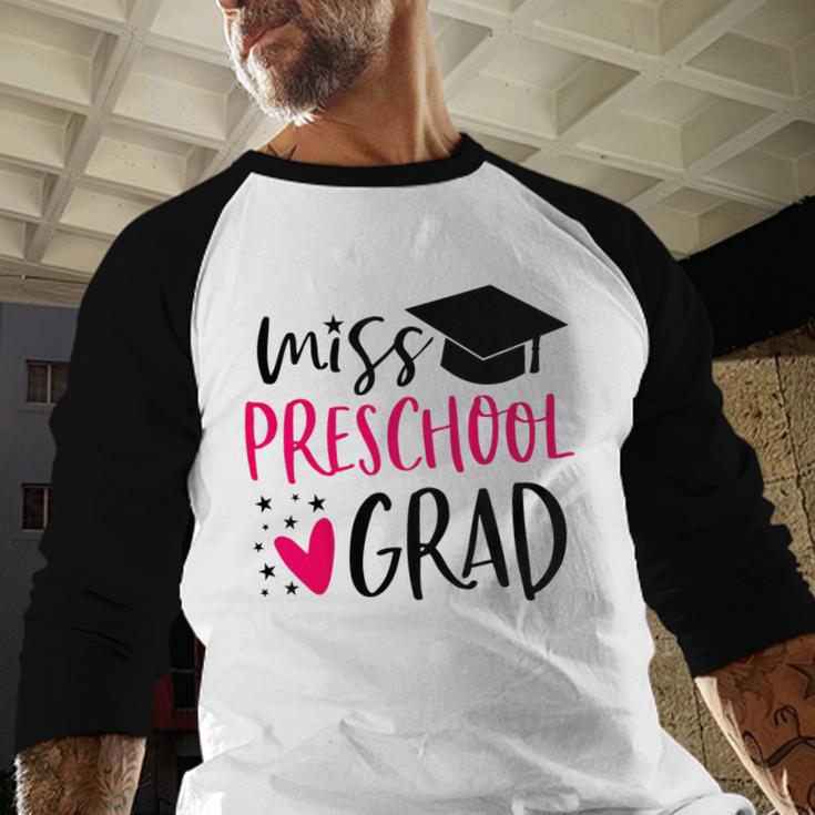 Preschool Graduation Shirt For Girl 2019 Miss Preschool Grad Baseball Raglan Shirt