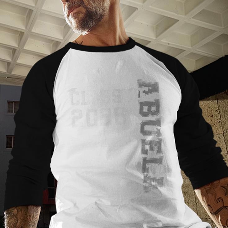 Proud Abuela Of A 2026 Graduate Grad Senior Graduation Baseball Raglan Shirt