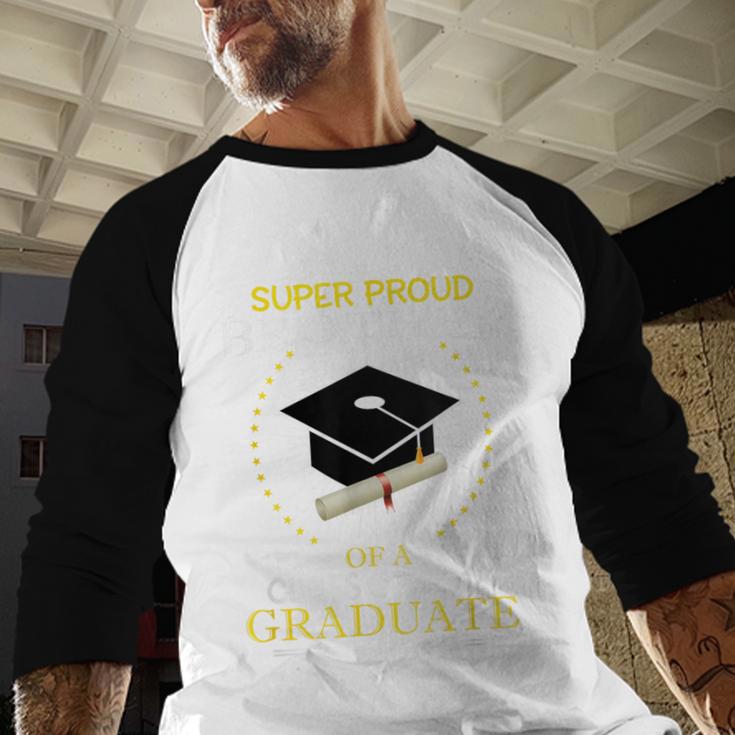 Proud Brother The Class Of 2018 Graduate GraduationShirt Baseball Raglan Shirt