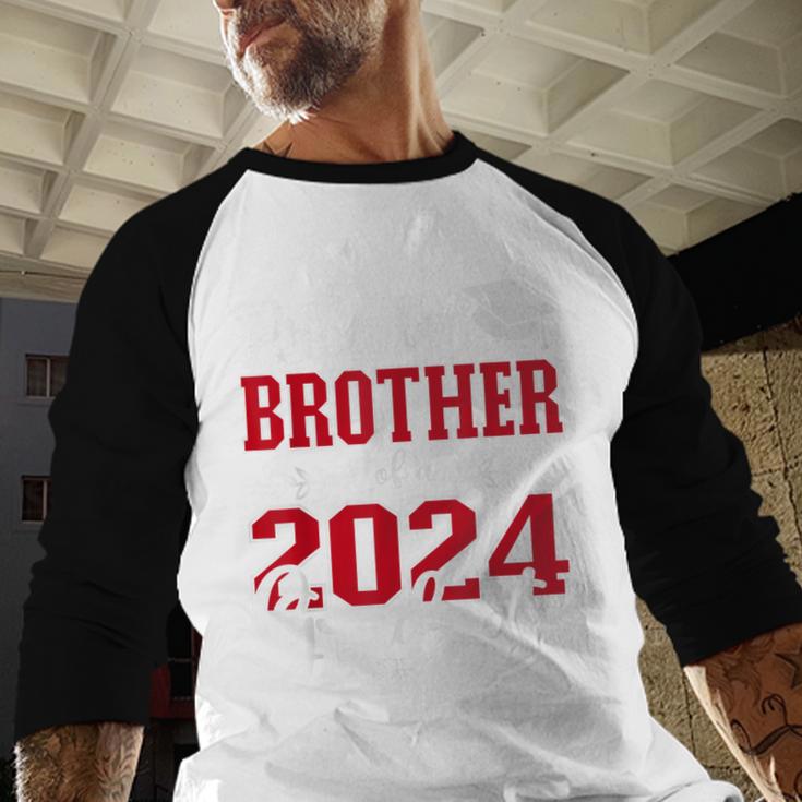 Proud Brother Of a Class Of 2024 Graduate For Graduation Baseball Raglan Shirt