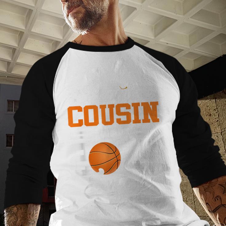 Proud Cousin Of A 2025 Senior Basketball Graduation Baseball Raglan Shirt