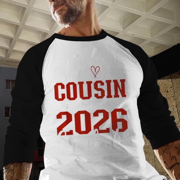 Proud Cousin Of a Class Of 2026 Graduate Senior Graduation Baseball Raglan Shirt