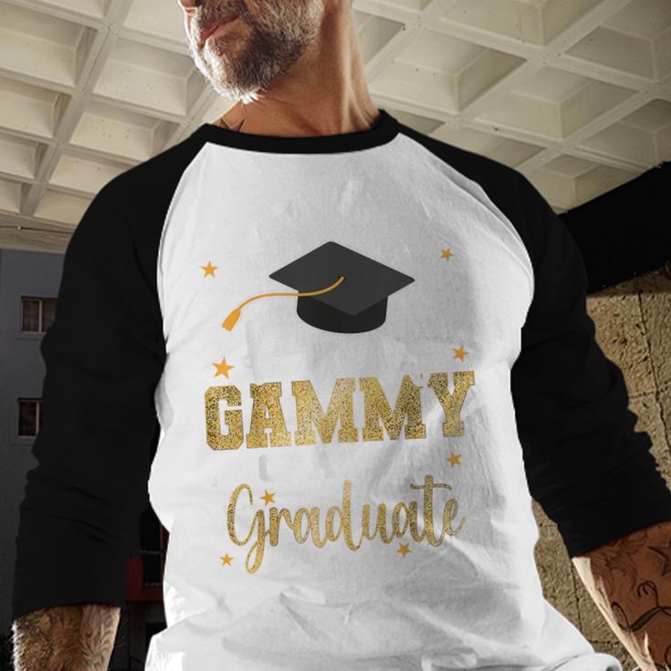 Proud Gammy Of A Class Of 2025 Graduate Senior Graduation Baseball Raglan Shirt