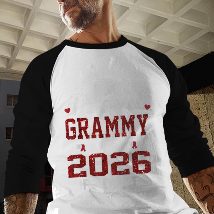 Proud Grammy Of A 2026 Graduate Class Of Graduation Baseball Raglan Shirt