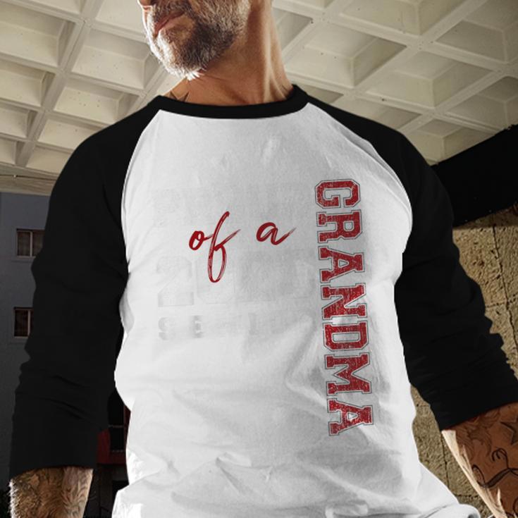 Proud Grandma Of A Class Of 2025 Senior Graduation 25 Baseball Raglan Shirt