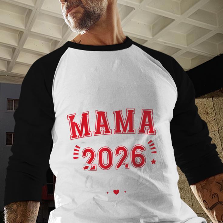 Proud Mama Of a Class Of 2026 Graduate For Graduation Baseball Raglan Shirt