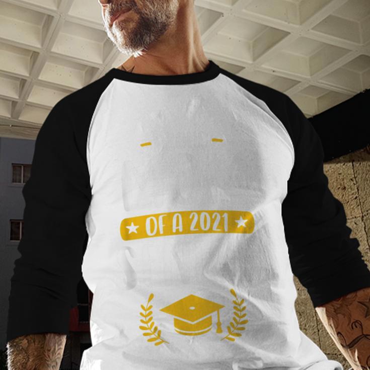 Proud Mom Of A 2021 Senior Shirt Class Graduation 2021 Mommy Baseball Raglan Shirt