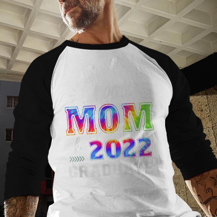 Proud Mom Of a 2022 Graduate Matching Tie Dye Graduation Baseball Raglan Shirt
