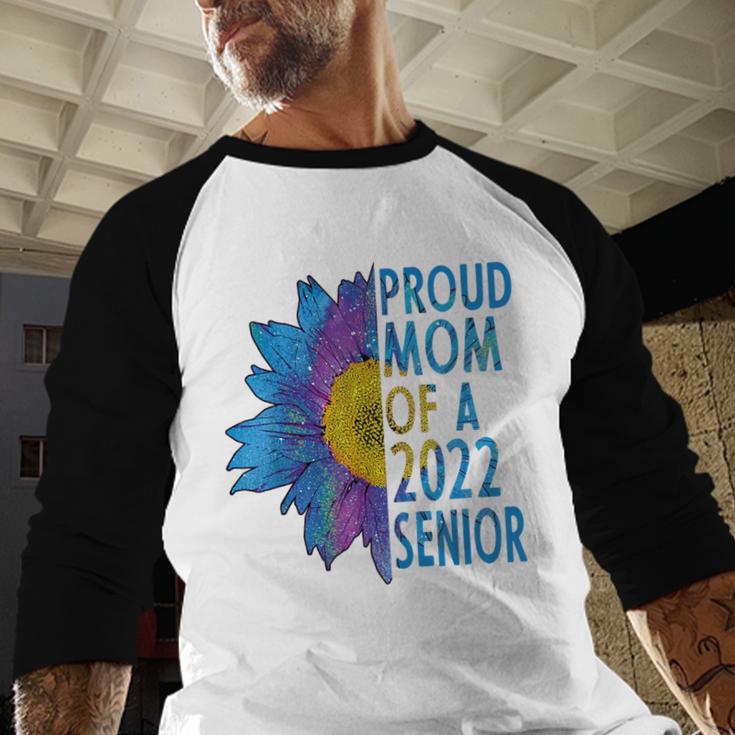 Proud Mom Of a 2022 Senior Shirt Graduation 2022 Women's Baseball Raglan Shirt