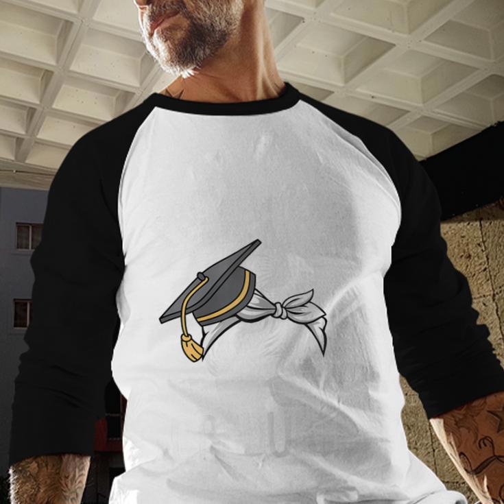 Proud Mom Of A Graduate Graduation Mama Mother Baseball Raglan Shirt
