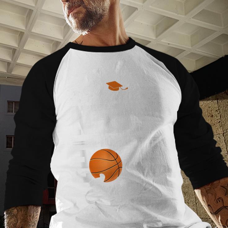 Proud Nana Of A 2026 Senior Basketball Graduation Baseball Raglan Shirt