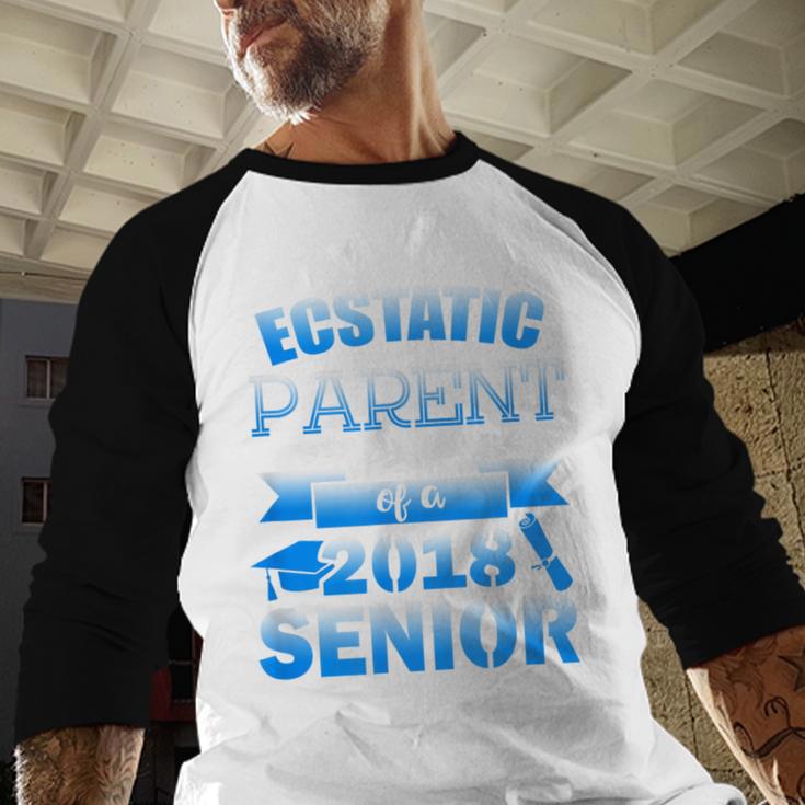 Proud Parent Of a 2018 Senior Graduation Baseball Raglan Shirt