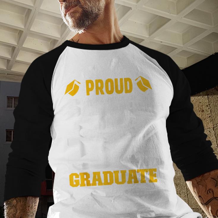 Proud Sister Of a Class Of 2025 Graduate Family Graduation Baseball Raglan Shirt