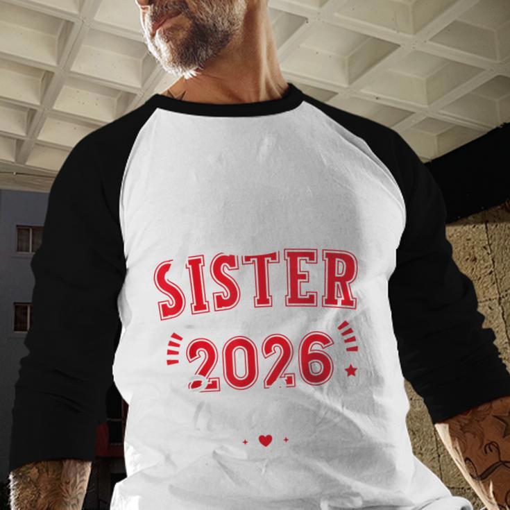 Proud Sister Of a Class Of 2026 Graduate For Graduation Baseball Raglan Shirt