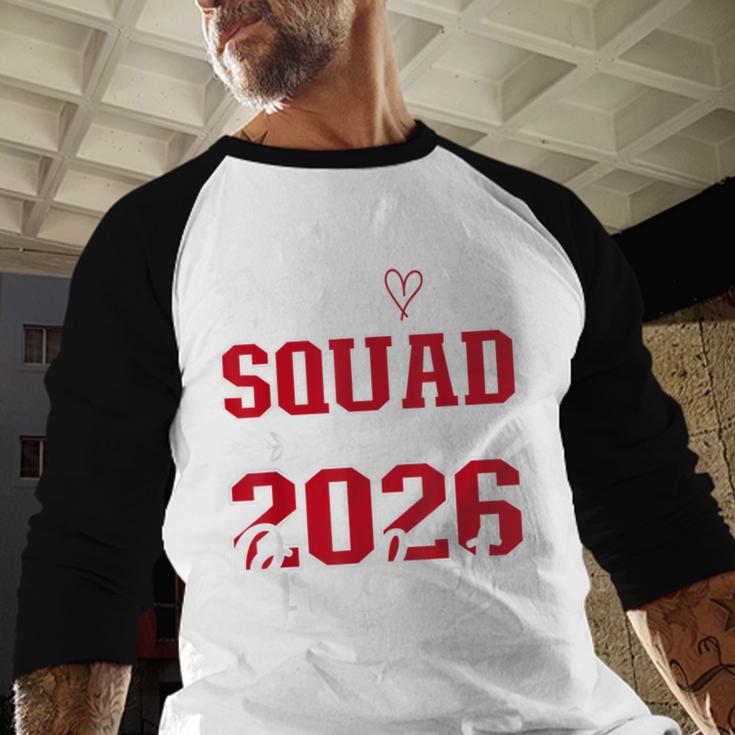 Proud Squad Of a Class Of 2026 Graduate For Graduation Baseball Raglan Shirt