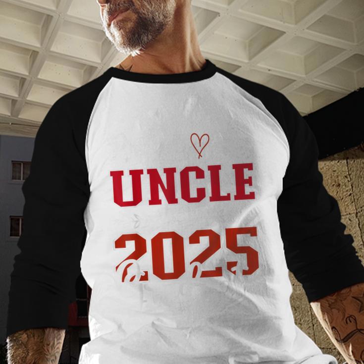 Proud Uncle Of a Class Of 2025 Graduate For Graduation Baseball Raglan Shirt