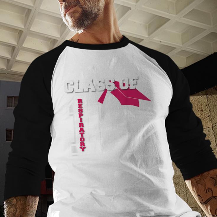 Respiratory Therapist Graduation Class Of 2018 Women RT Baseball Raglan Shirt