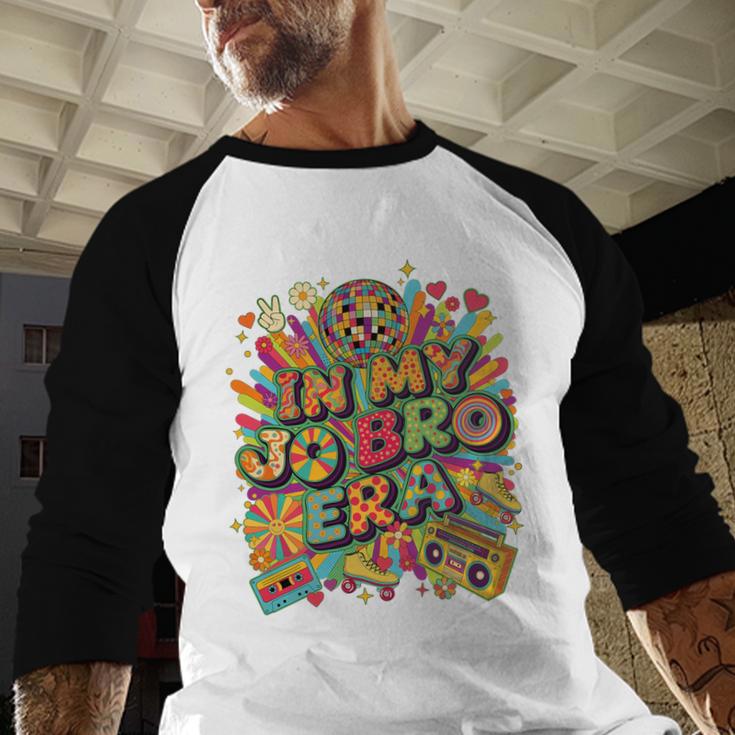 Retro Nostalgia Era Disco Groovy 80s 90s Vintage Aesthetic Premium Tri-Blend Baseball Raglan Shirt Retro Nostalgia Era Disco Groovy 80s 90s Vintage Aesthetic Premium Tri-Blend Baseball Raglan Shirt