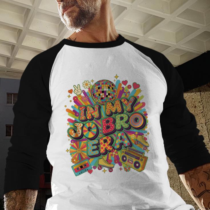 Retro Nostalgia Era Disco Groovy 80s 90s Vintage Aesthetic Baseball Raglan Shirt Retro Nostalgia Era Disco Groovy 80s 90s Vintage Aesthetic Baseball Raglan Shirt