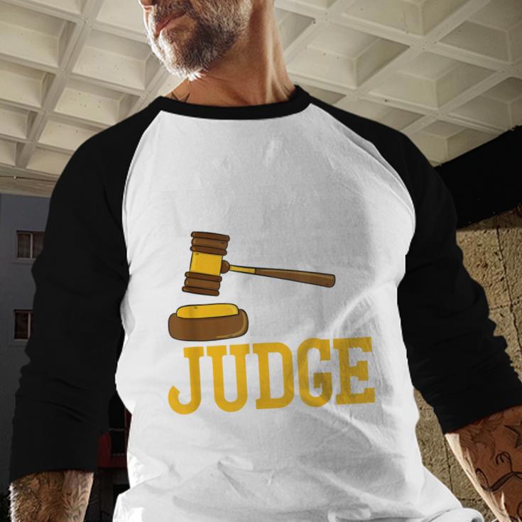 All Rise Here Comes The Judge Lawyer Graduation Quote Baseball Raglan Shirt