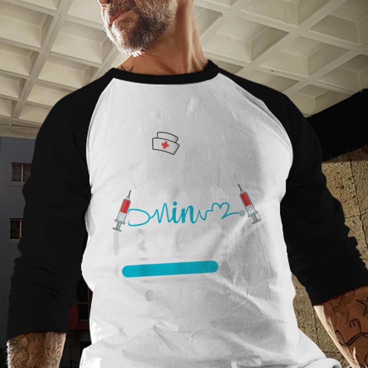 RN In Progress Loading Future Nurse Graduation Lover Baseball Raglan Shirt