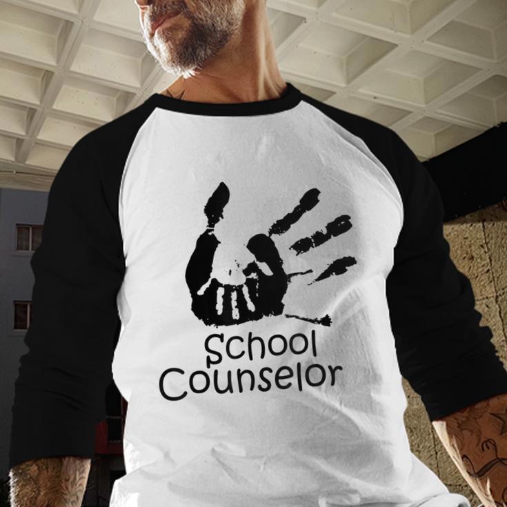 School Counselor t Shirt School Teacher Graduation Idea Baseball Raglan Shirt