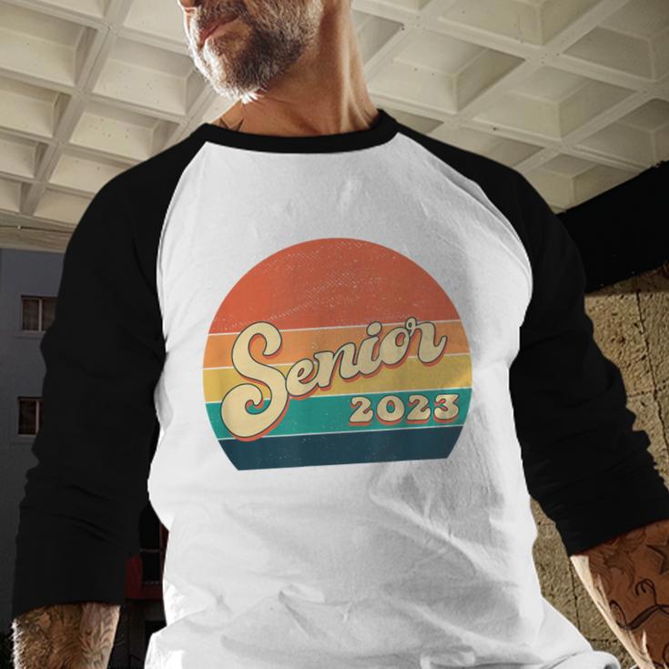 Senior 2023 Graduation My Last First Day Of Class Of 2023 Baseball Raglan Shirt