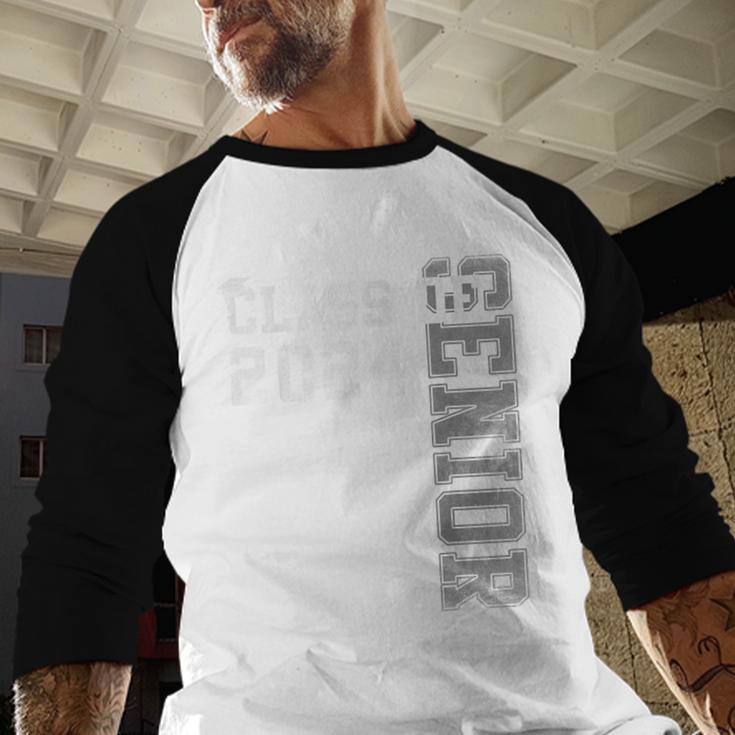 Senior 2024 Class Of 2024 Seniors Graduation 2024 Graduate Baseball Raglan Shirt