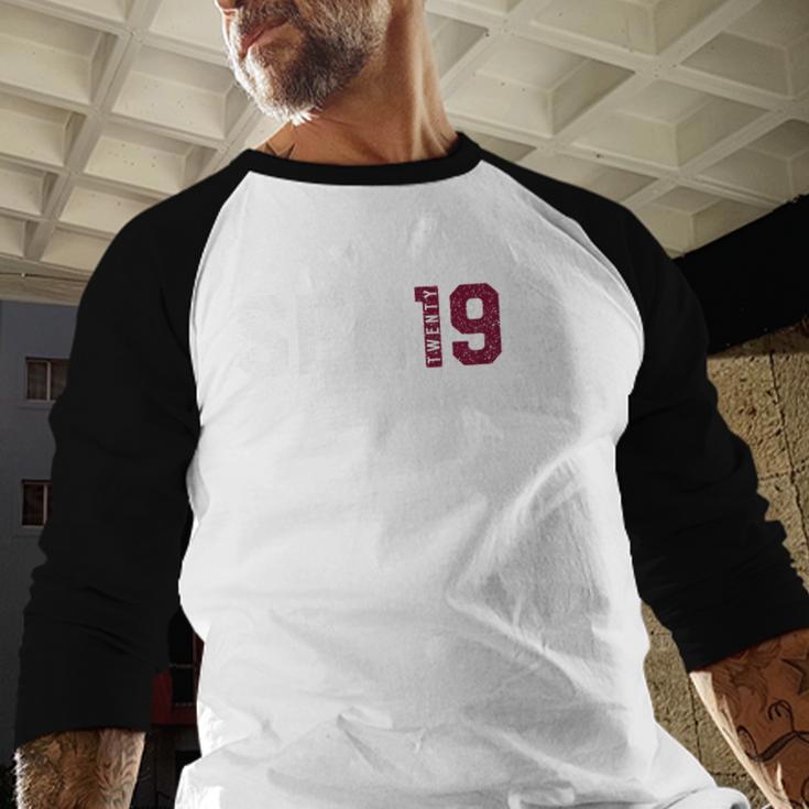Senior Class Of 2019 Graduation Shirt Graduate Baseball Raglan Shirt