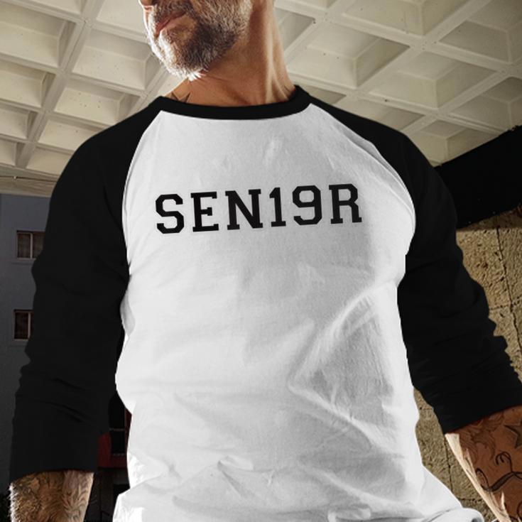 SENIOR CLASS OF 2019 HIGH SCHOOL COLLEGE GRADUATION T-SHIRT Baseball Raglan Shirt