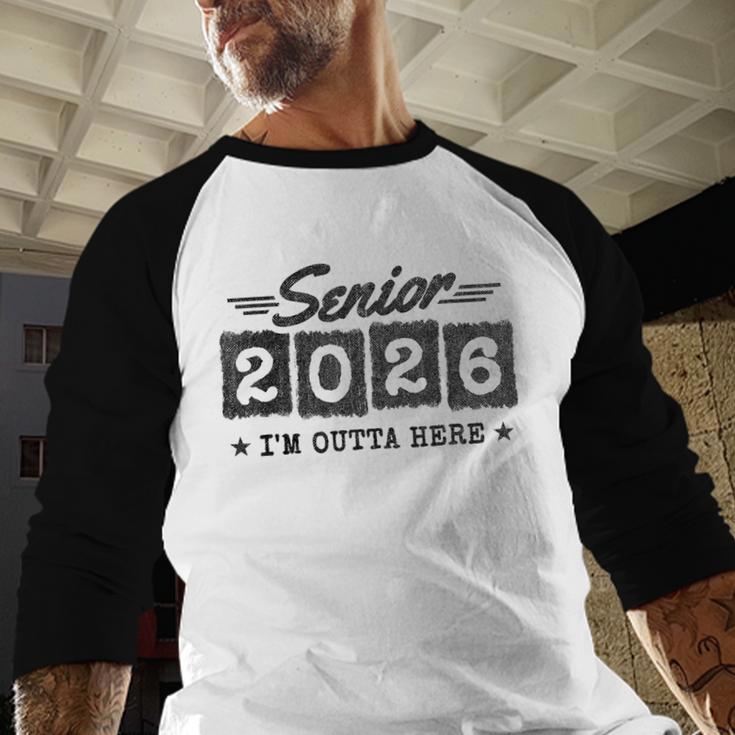 Senior Class Of 2026 Senior Graduation 2026 Senior 2026 Baseball Raglan Shirt