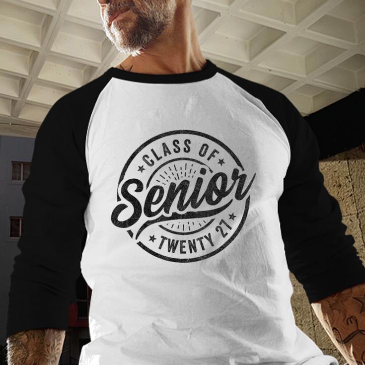 Senior Class Of 2027 Graduation 2027 Senior 2027 Baseball Raglan Shirt