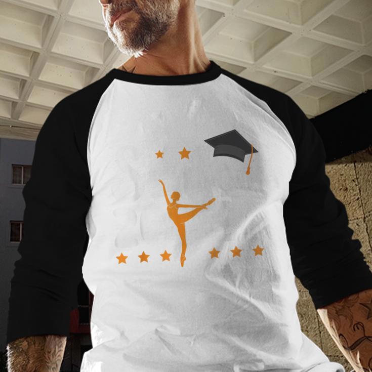 Senior Dancer 2026 Graduation Dance Senior 2026 Baseball Raglan Shirt