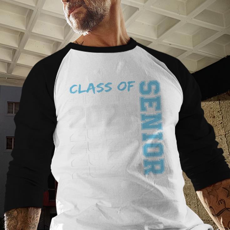 Senior Graduation Class Of 2023 Cute Senior 2023 Baseball Raglan Shirt